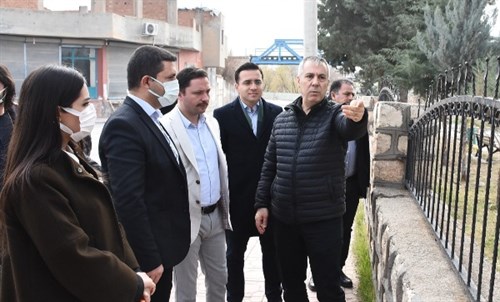 Kaymakam/Belediye Başkan V. Ercan Kayabaşı ile DSİ Heyeti, Islah Çalışmaları Kapsamında Çağ Çağ Deresi Çevresinde İncelemelerde Bulundu.